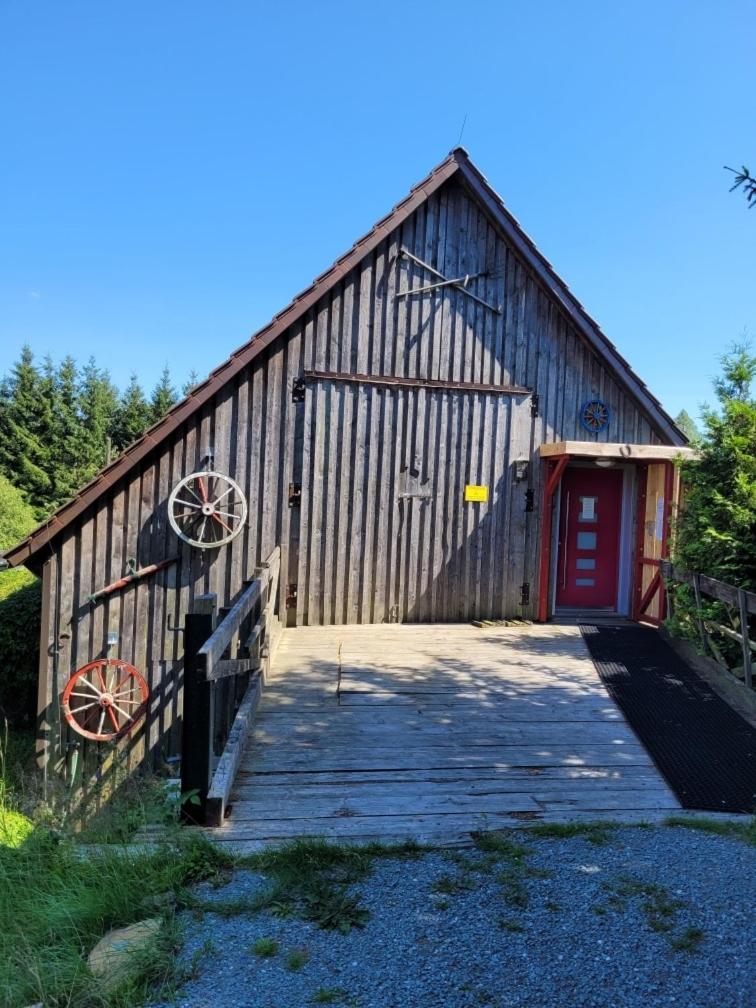Rennsteigscheune Steinbach am Wald Extérieur photo
