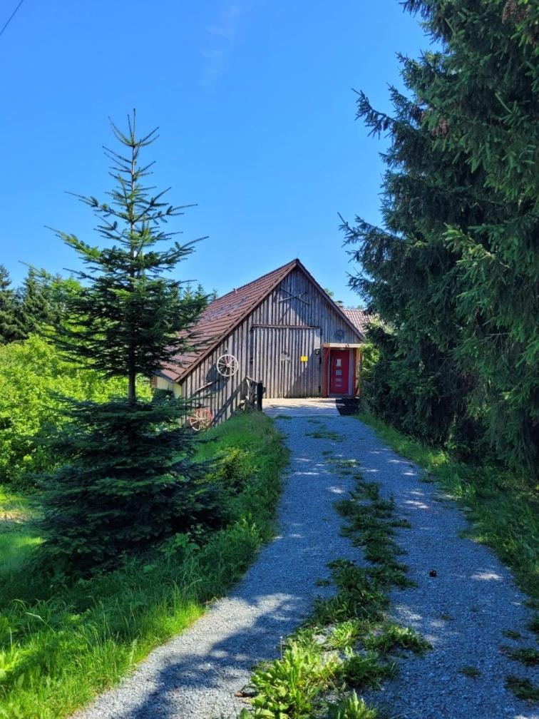Rennsteigscheune Steinbach am Wald Extérieur photo